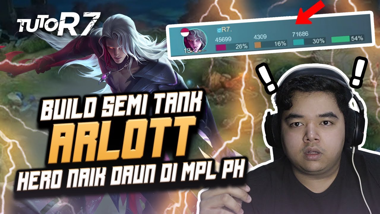 TUTORIAL ARLOT SEMI TANK !! HERO PALING DITAKUTI DI MPL PH !! TERNYATA INI ALASANNYA !! #TUTOR7