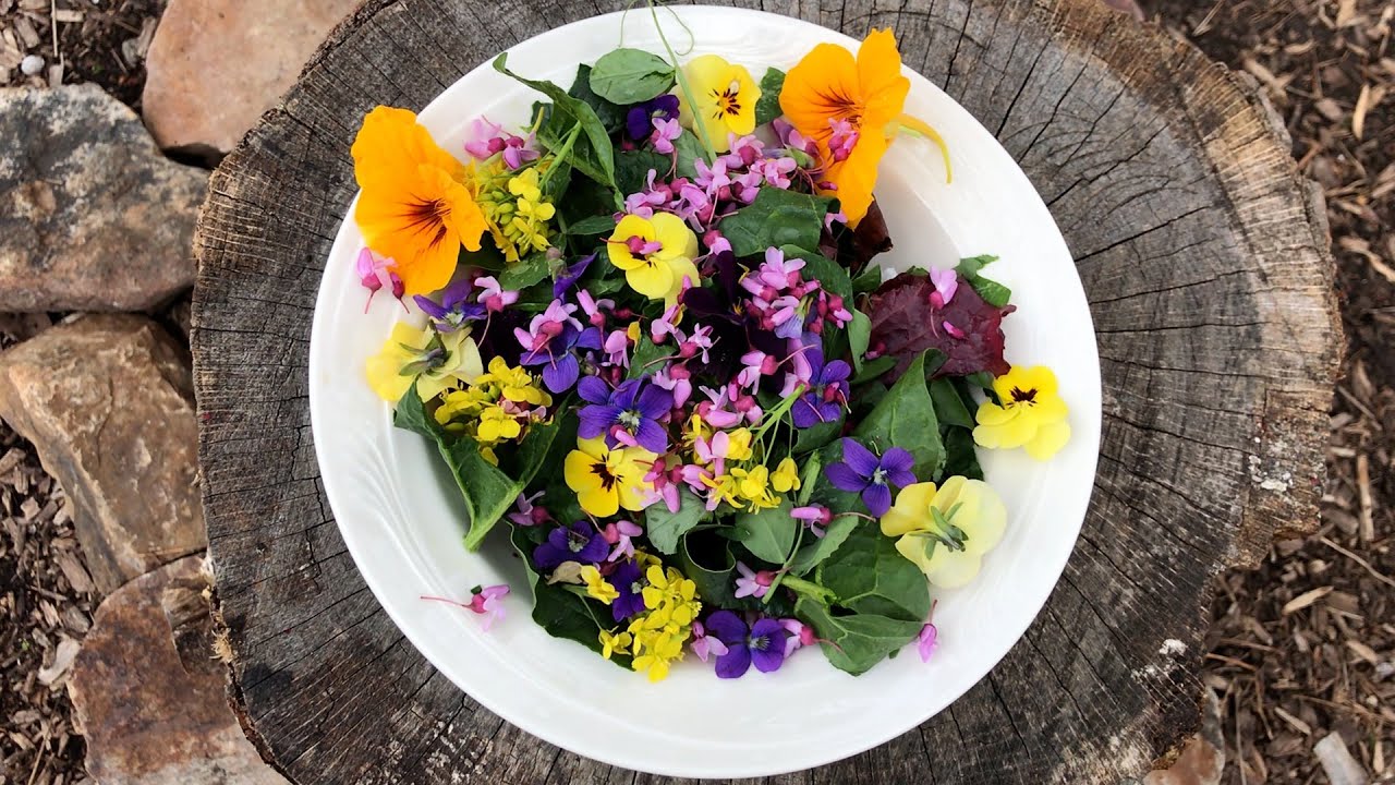 Springtime Flower Salad