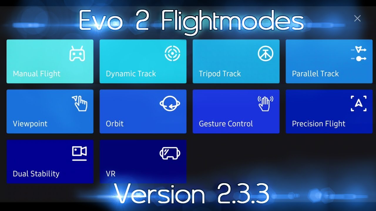 Autel Evo 2 Flightmodes since Version 2 3 3