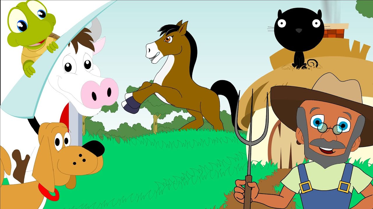Old Mac Donald had a farm - Nursery Rhymes for Kids