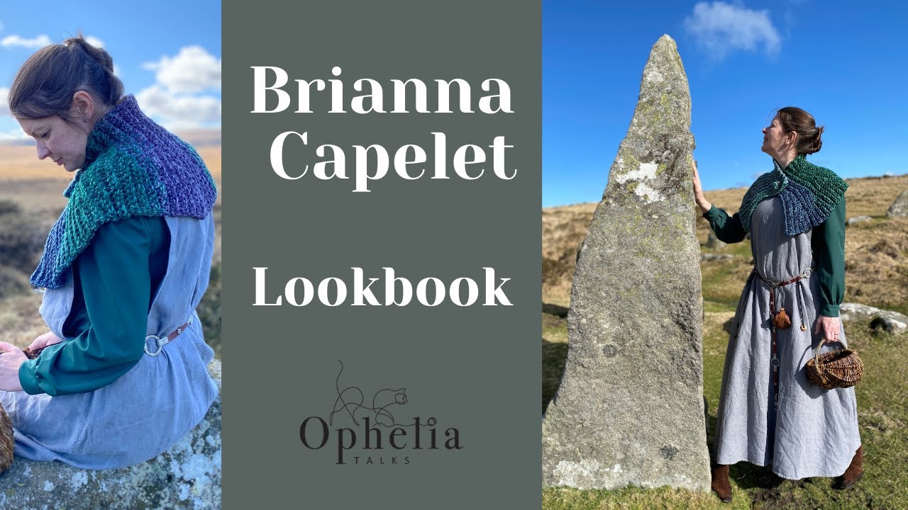 CROCHET LOOKBOOK - The Brianna Outlander Capelet / Ophelia Talks Crochet