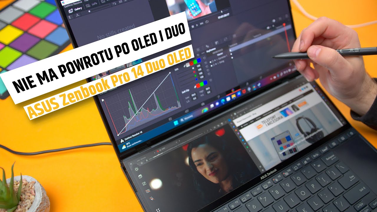 OLED to droga bez powrotu | ASUS Zenbook Pro 14 Duo OLED (UX8402)