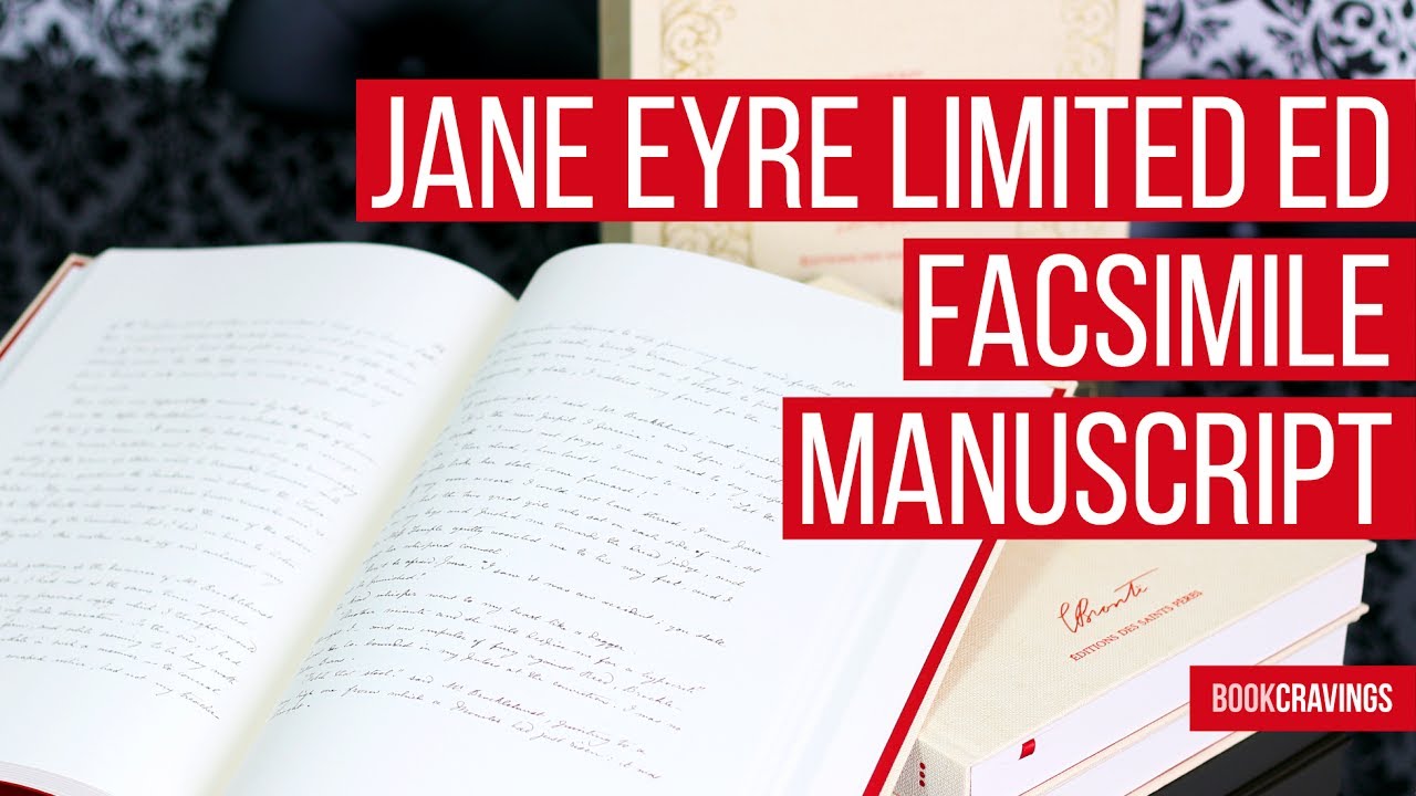Amazing Jane Eyre Facsimile Manuscript Limited Edition | BookCravings