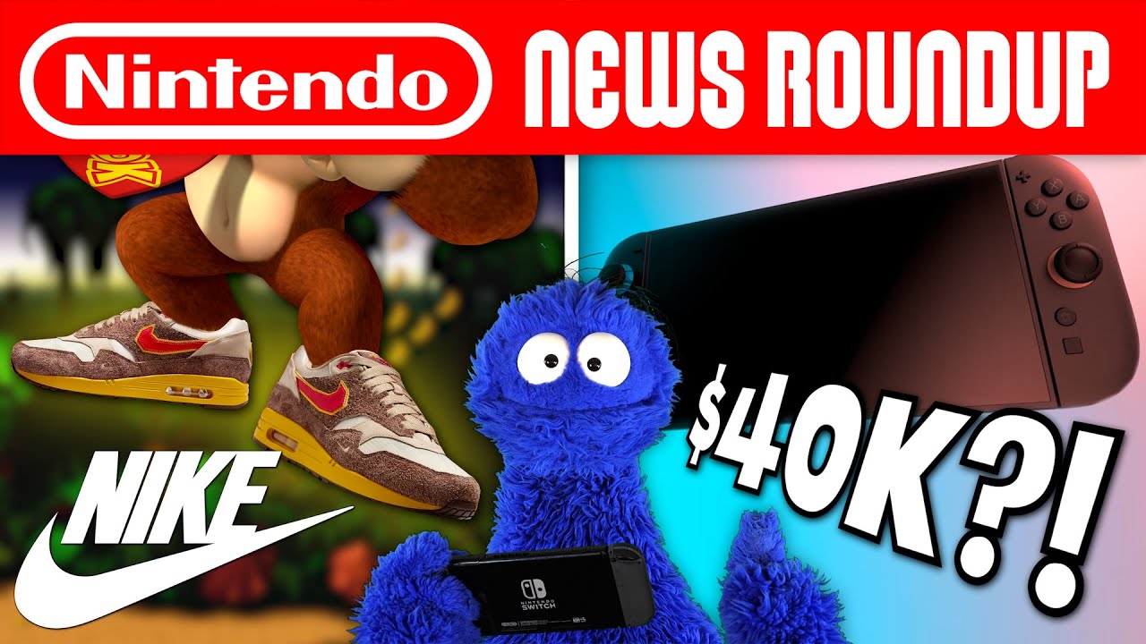 Weird DK Shoes and a $40k Switch 2? | NINTENDO NEWS ROUNDUP