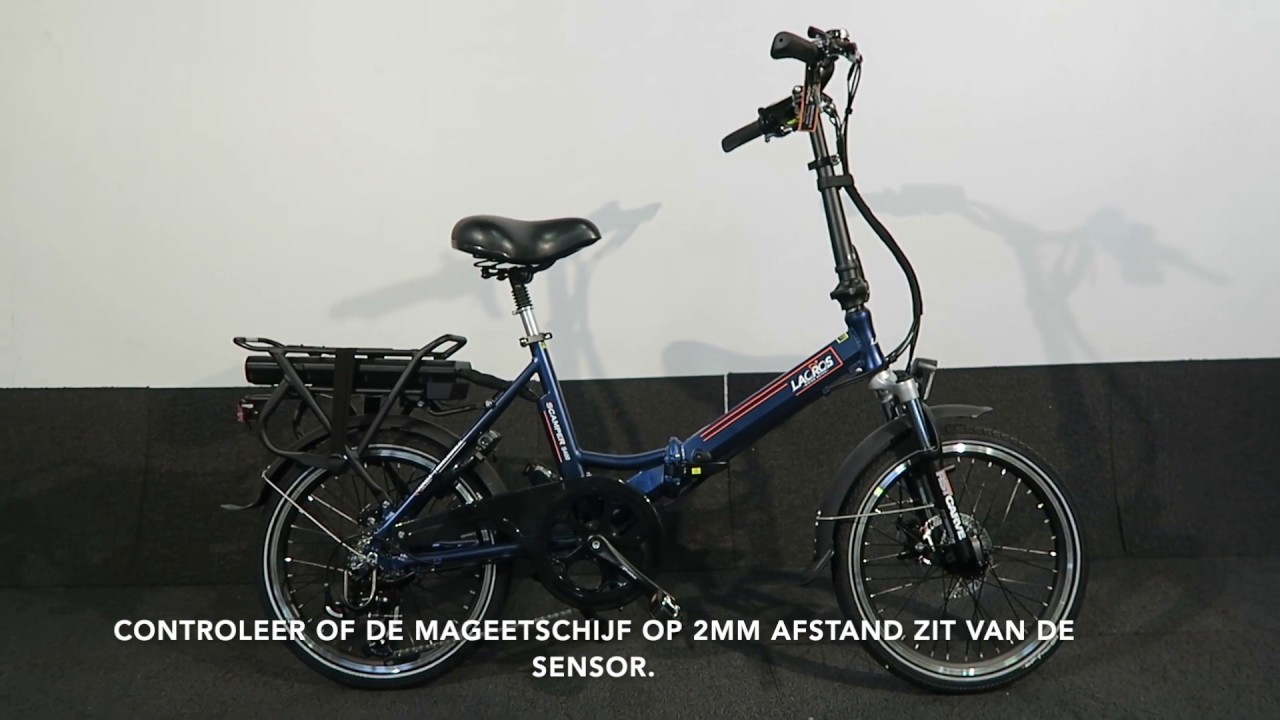 #50 Ondersteuningsproblemen bij uw Lacros elektrische vouwfiets
