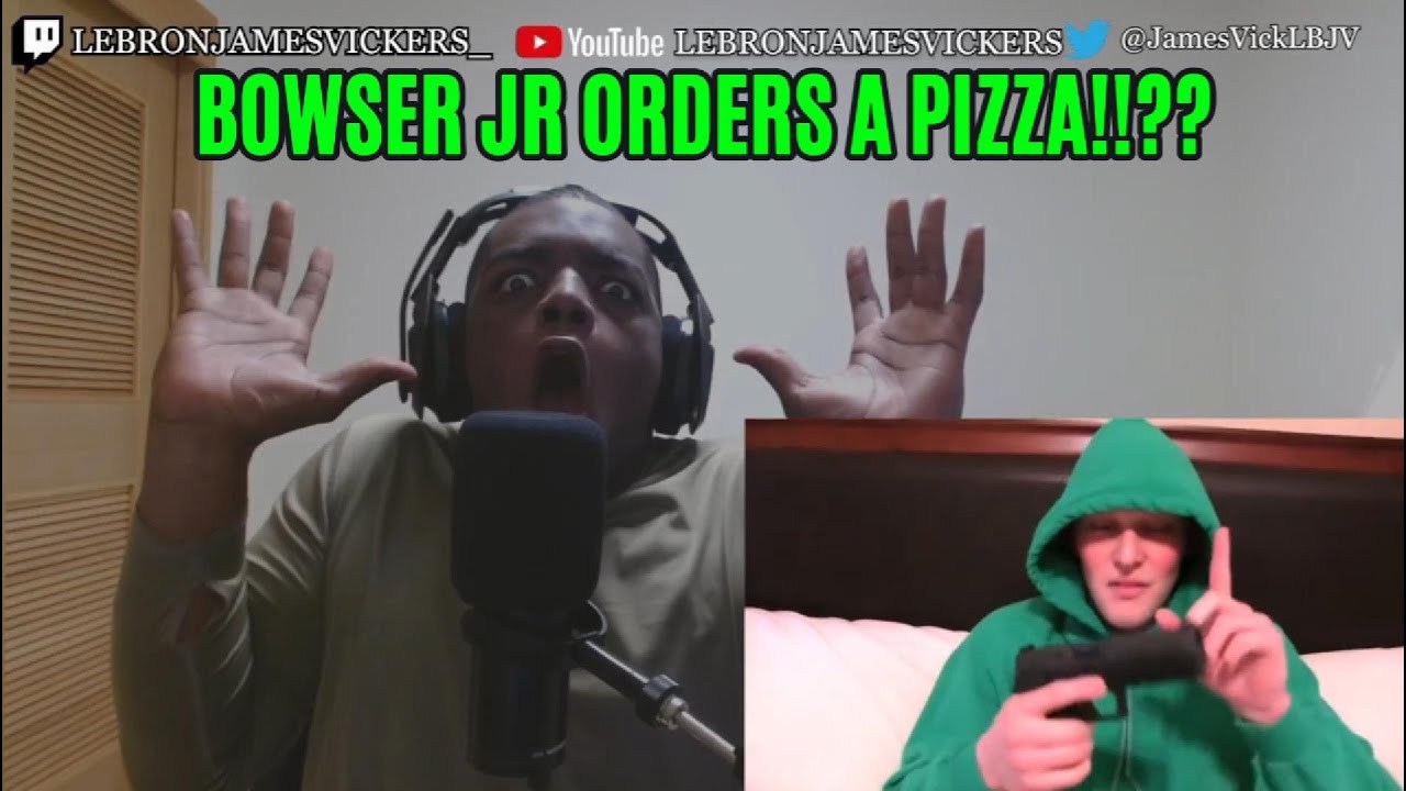 SML Movie: Bowser Junior Orders a Pizza REACTION!!!