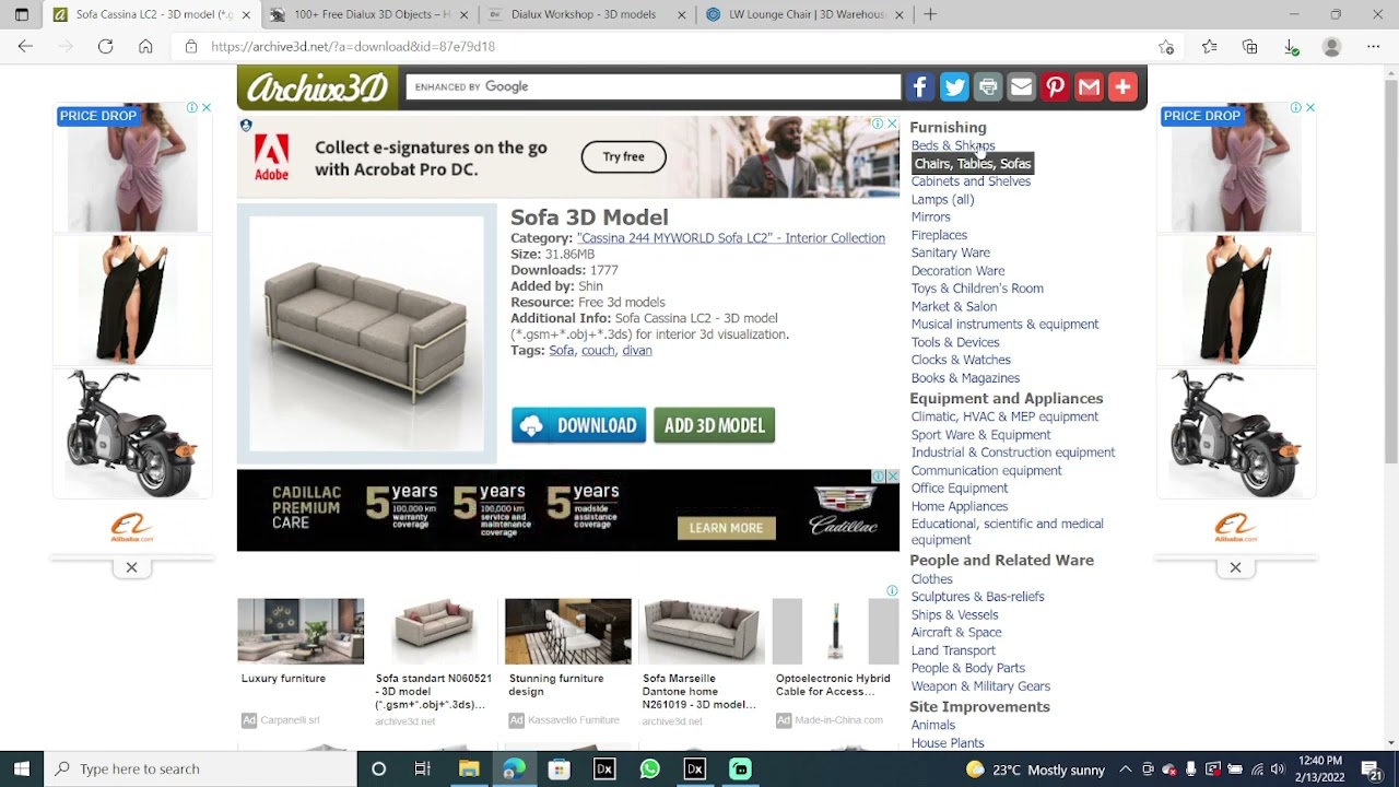 Dialux en Francais #35 importer des objets 3D