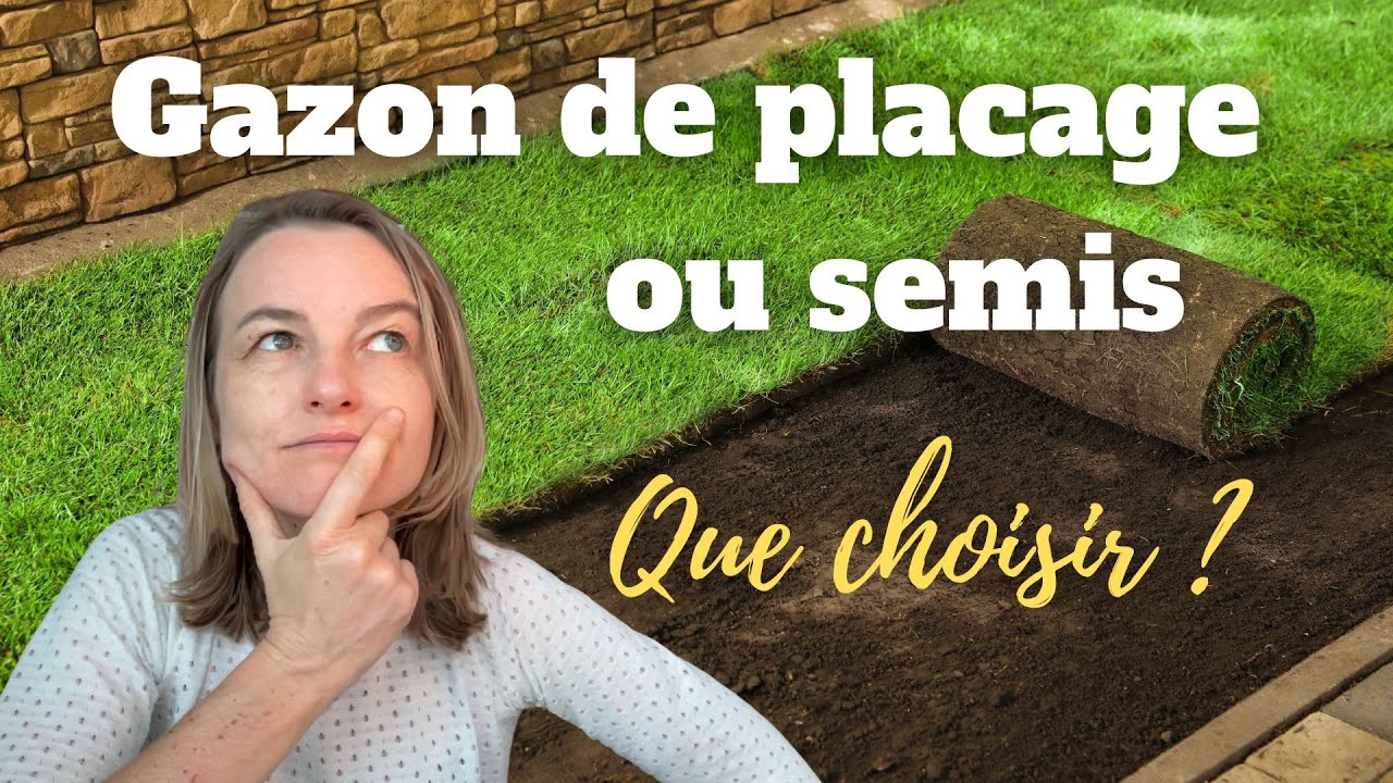 Gazon de placage ou semis, que choisir pour votre jardin ?
