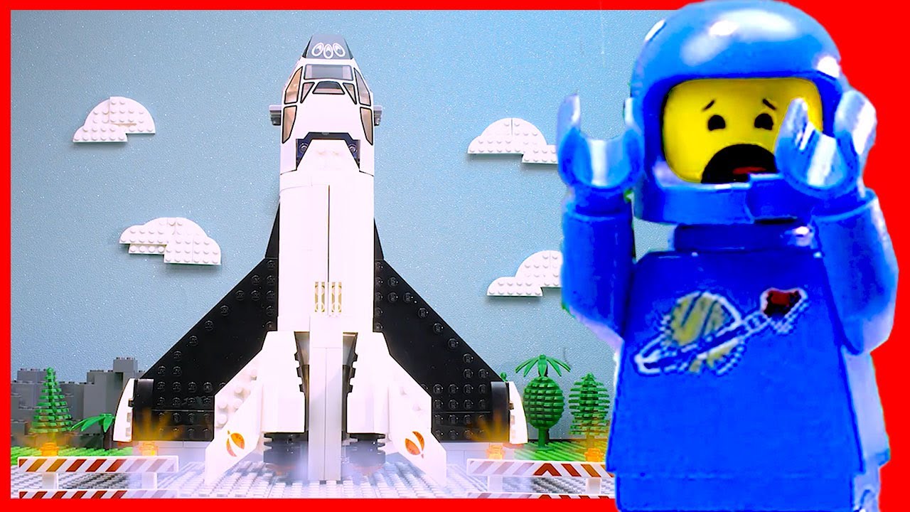 Can LEGO Benny Join The New SpaceX Mission? Space Ship Crash Test And Launch