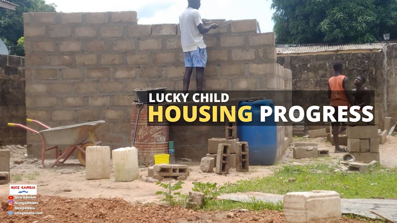 Update on Lucky Child's Building Project in The Gambia