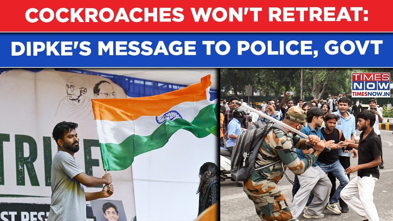 Cockroach Janta Party Won't End Protest? Abhijeet Dipke's Message To Police, Govt In Fiery Speech