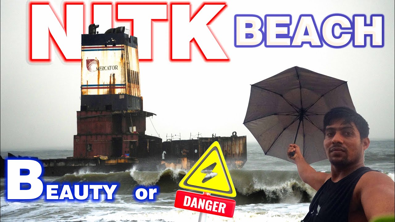 Trip to NITK SURATHKAL BEACH POV video | Surathkal Beach