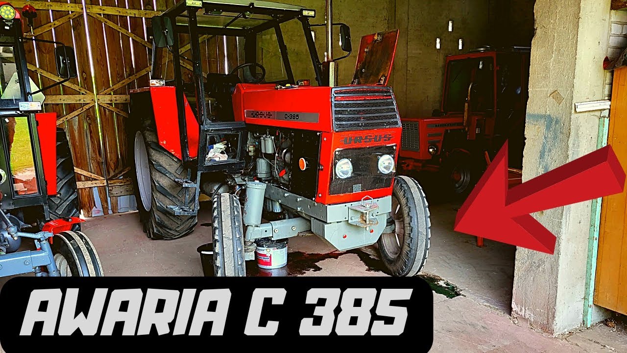 AWARIA!!! Ursusa C 385 Przed Samymi ŻNIWAMI
