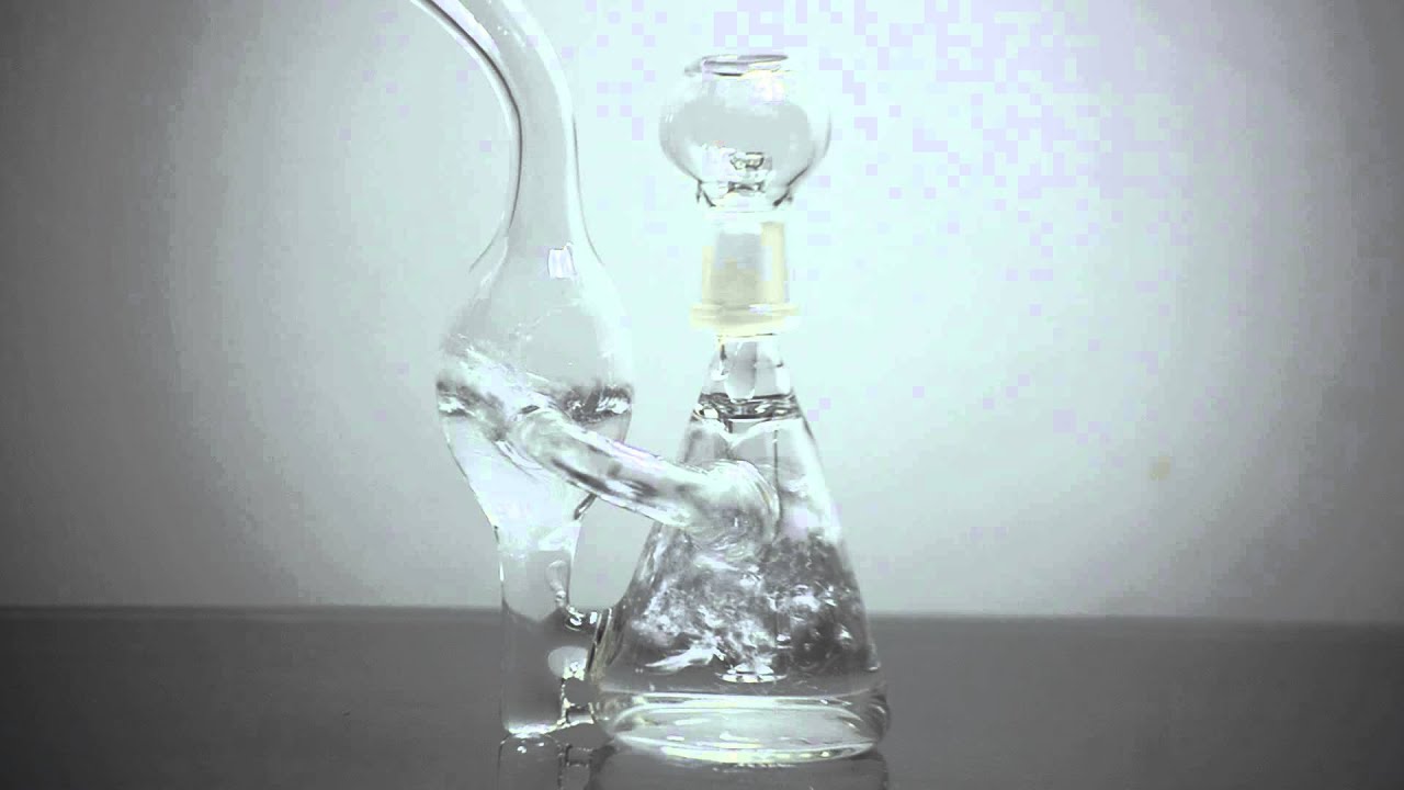 Recycler Oil Rig Water Pipe at BadAss Glass