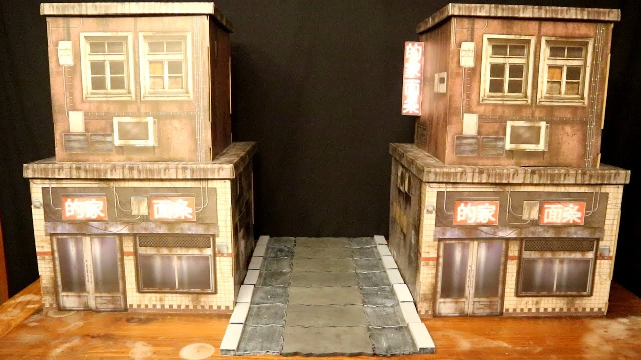 Extreme Sets The Building 4.0 Pop Up Diorama 1:12 Action Figure Review & Comparison Tutorial