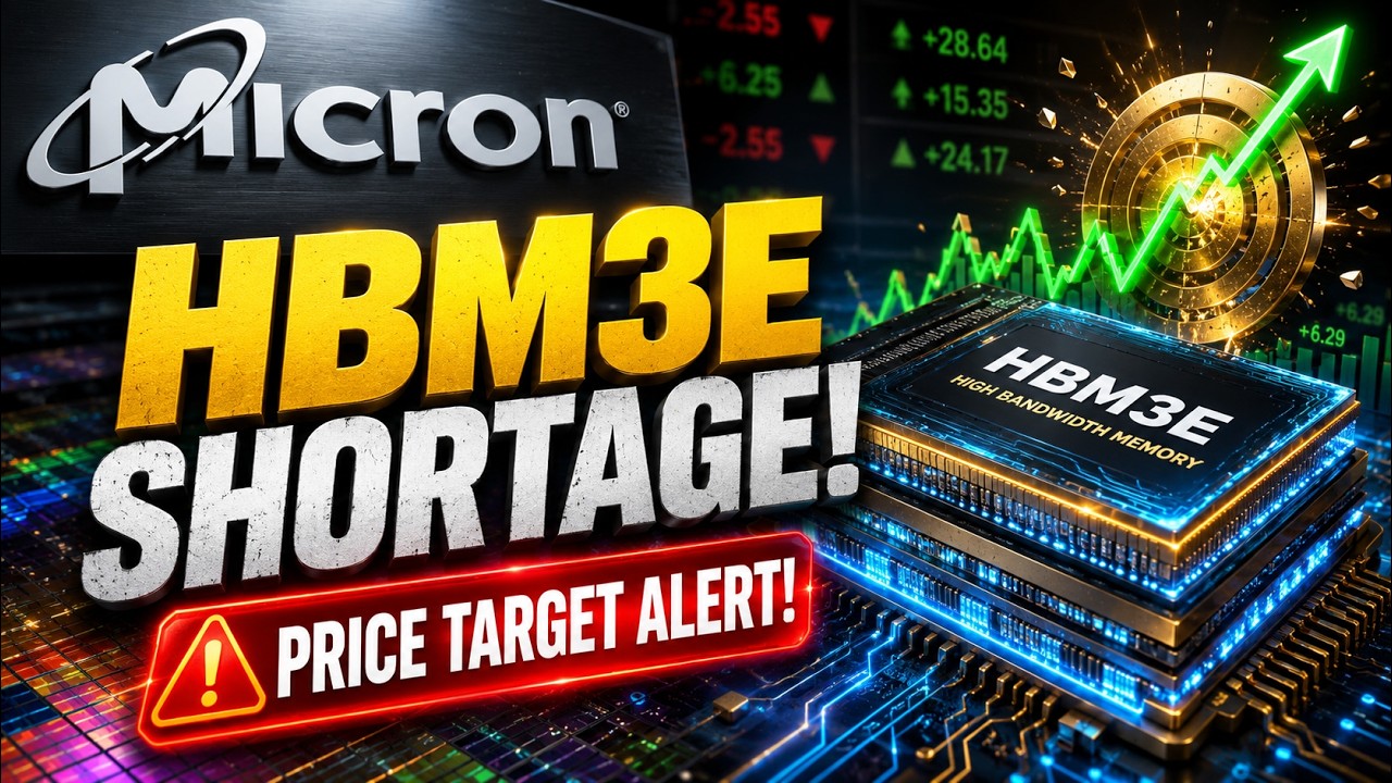 Micron Stock Alert: HBM3E Memory Shortage Driving MU Share Price Target