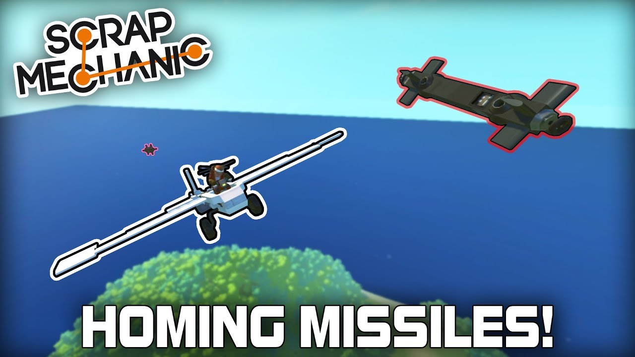 Homing Missiles and Automatic Flak Turrets! (Scrap Mechanic #312)