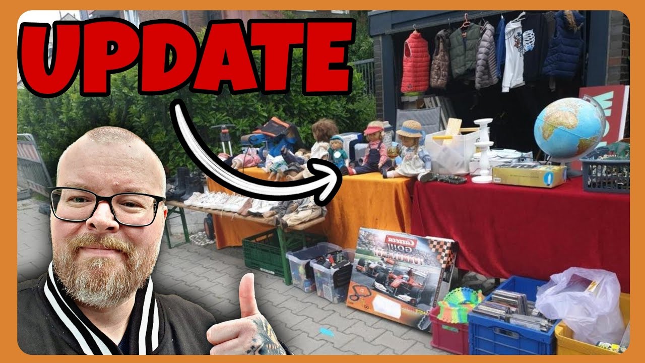 HOF- & GARAGENTRÖDEL | Mini Ausbeute aber große Freude 😃