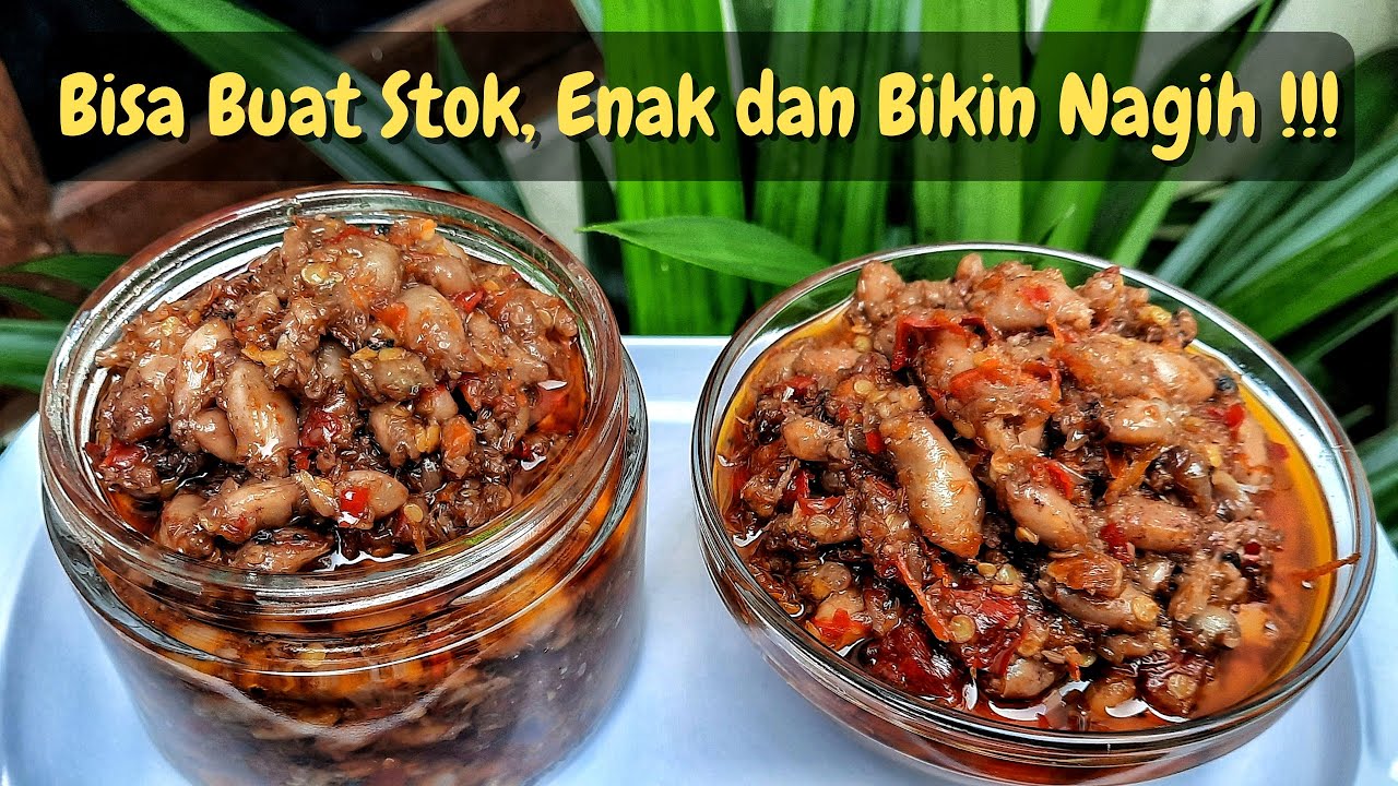 Resep Sambal Baby Cumi Tahan Lama