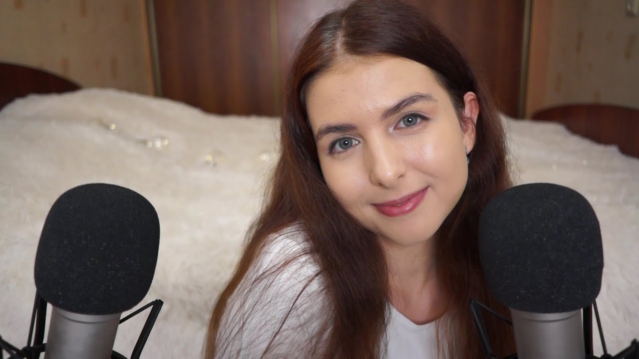 ASMR ESPAÑOL ACENTO RUSO 💜 susurros y sonidos para dormir