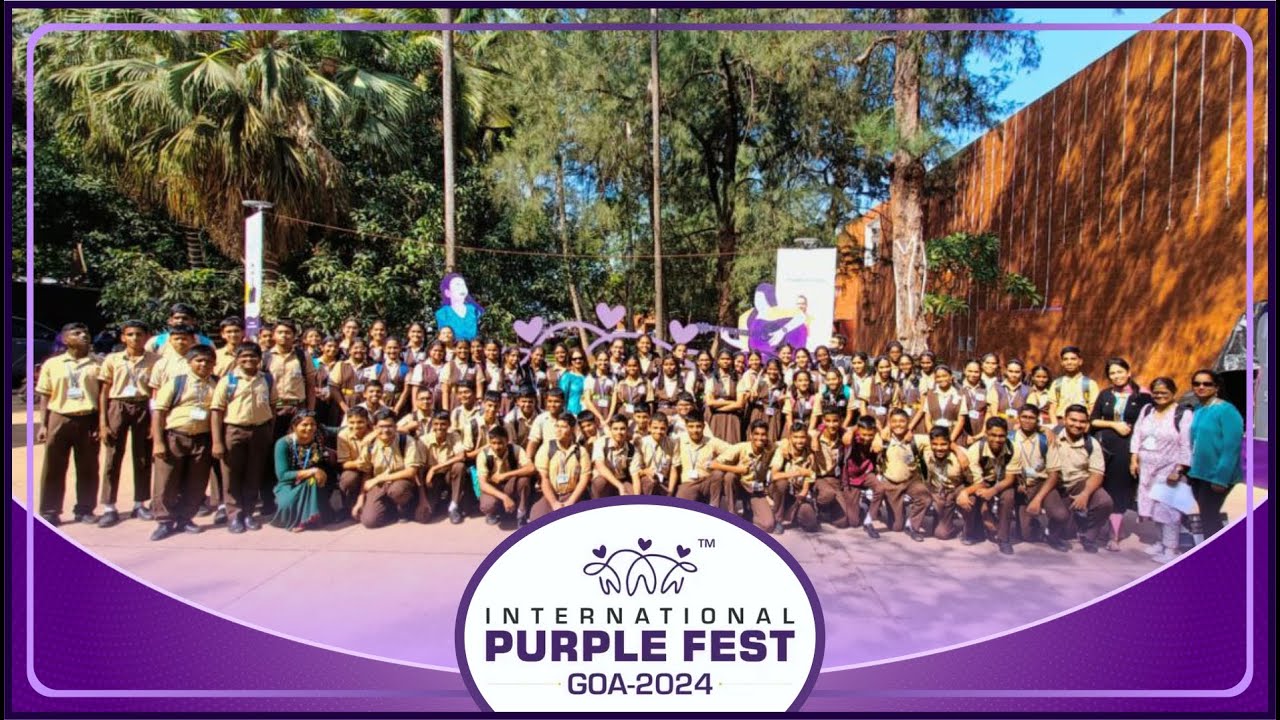 Fr. Agnel Central School’s visit to Purple Fest 2024