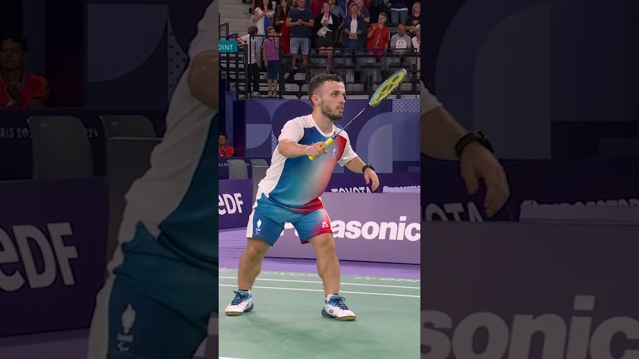 😱🏸 Kibice szaleją z ekscytacji po zdobyciu złotego medalu w parabadmintonie na #Paryż2024