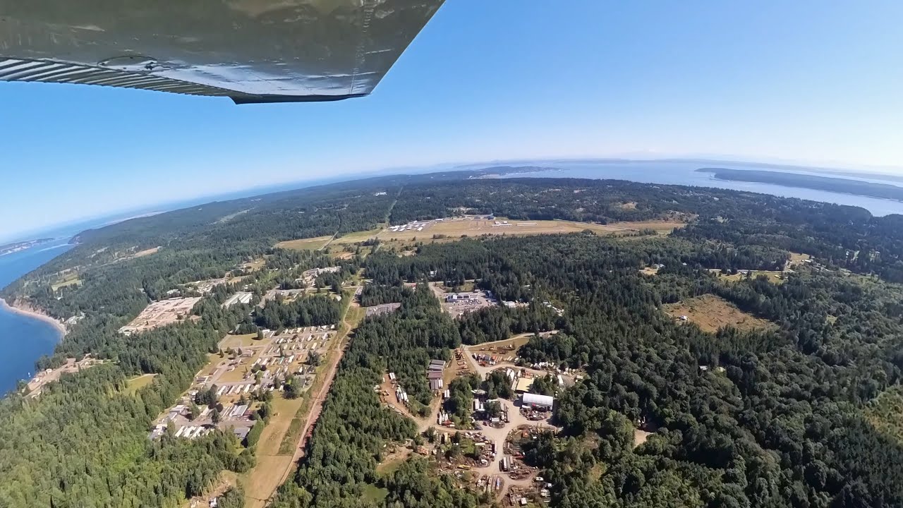 Landing at Jefferson County Airport (0S9)