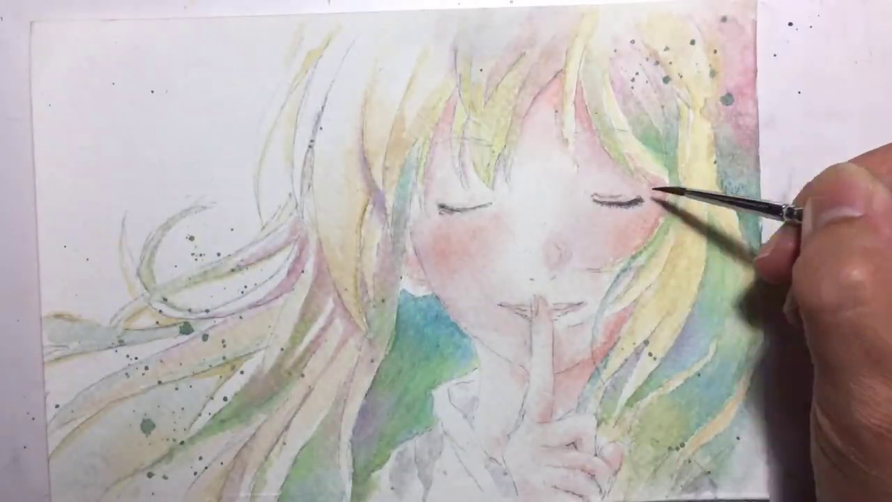 【Mei Lin手繪】四月是你的謊言 - 宮園薰