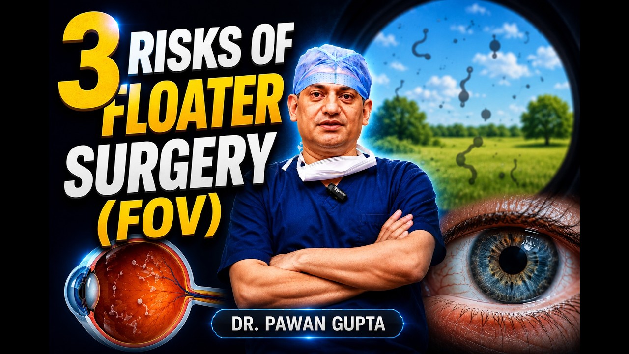 Eye Floaters Surgery (FOV): What Every Patient Should Know | Dr. Pawan Gupta
