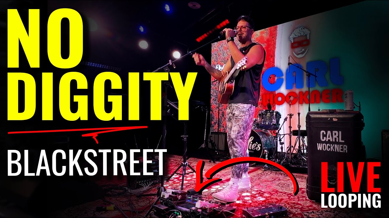 No Diggity by BLACKSTREET  | Live Looping Cover by Carl Wockner