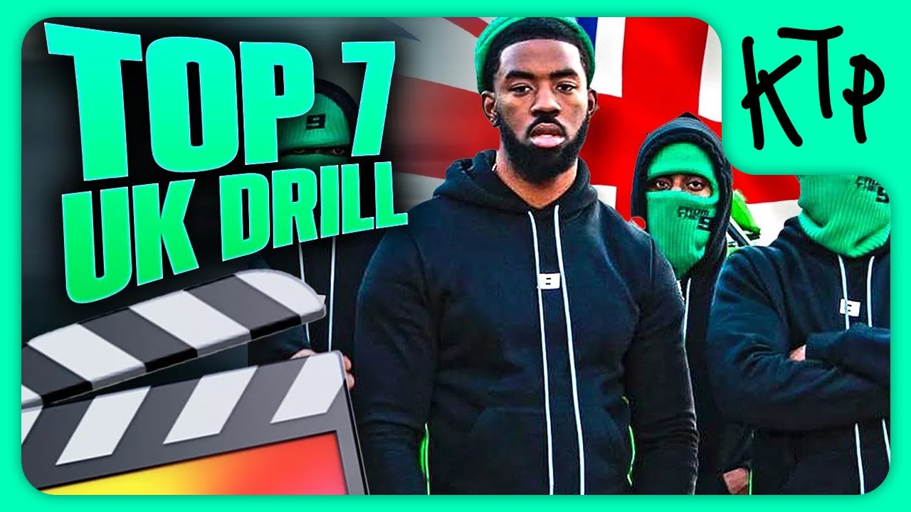Top 7 UK DRILL Music Video EFFECTS for FCPX