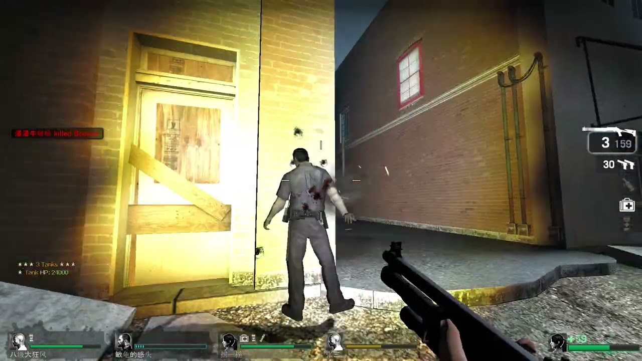 Left 4 Dead 1 Gameplay Multiplayer Campaign Death Toll Chapter The Town