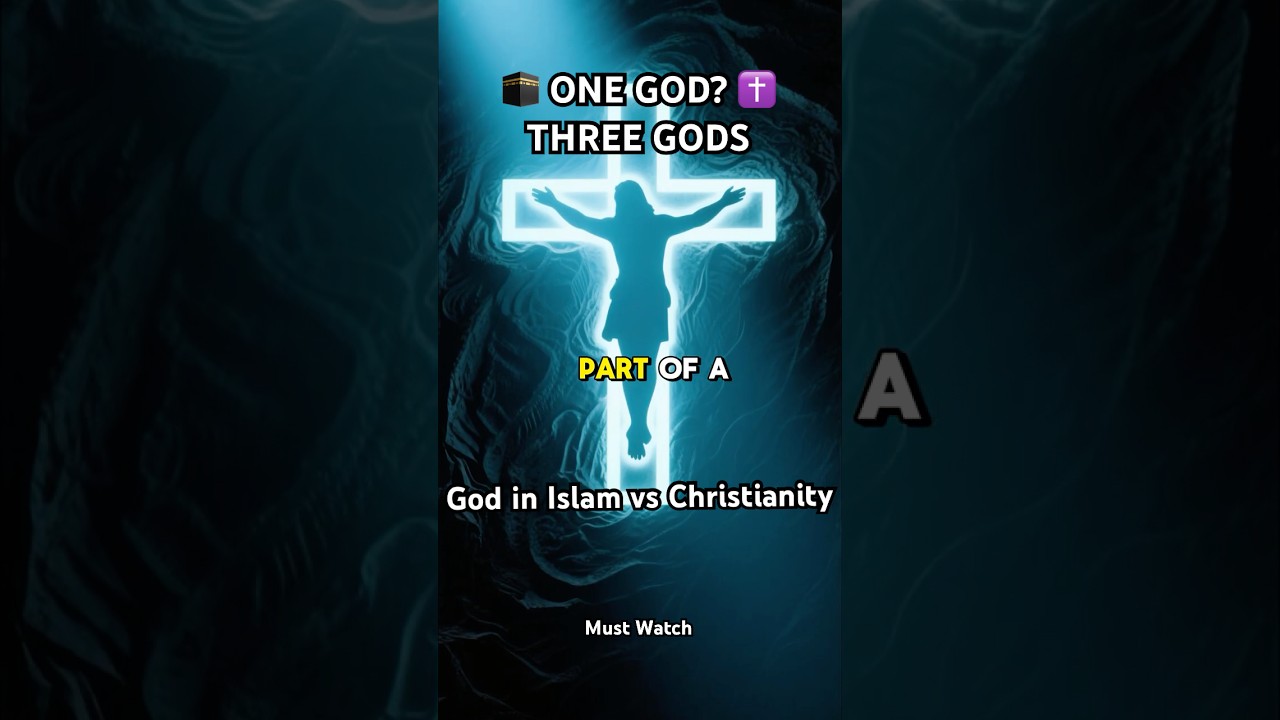 God in Islam vs Christianity &ndash; Tawheed vs Trinity Explained | #shorts