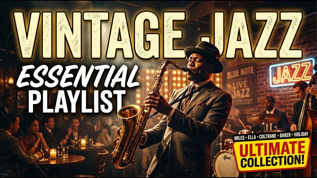 Vintage Jazz 1940년대 🌌 깊은 사색을 위한 음악 playlist cafe