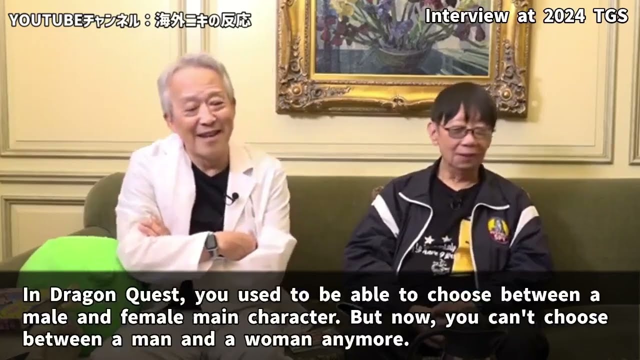 Dragon Quest Interview at 2024 TGS with Kazuhiko Torishima and Yūji Horii