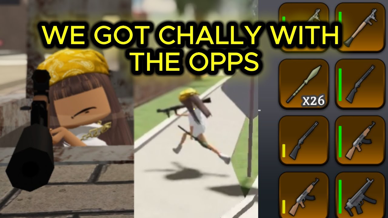 WE GOT CHALLY WITH THE OPPS IN ROBLOX BLOCKSPIN!!!