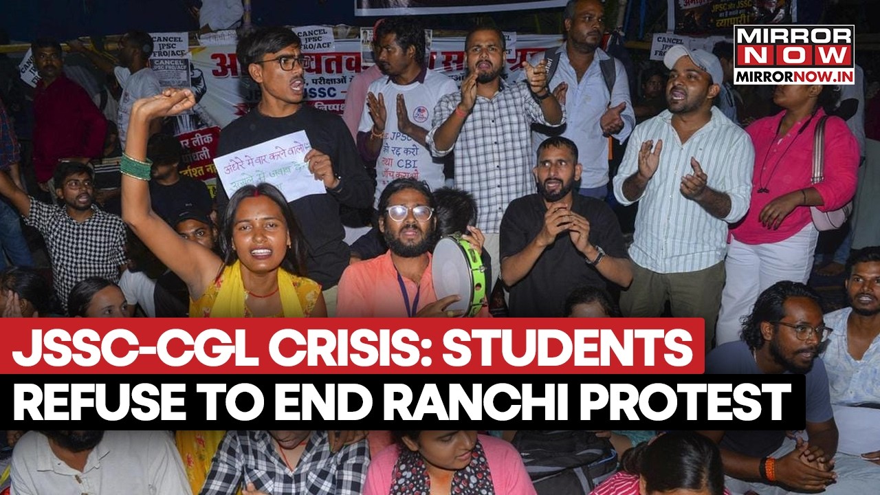 JSSC-CGL Crisis Explodes! Ranchi Students Refuse To Back Down, Demand CBI Probe | WATCH