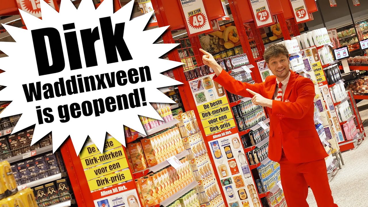 Een GLOEDNIEUWE Dirk in Waddinxveen