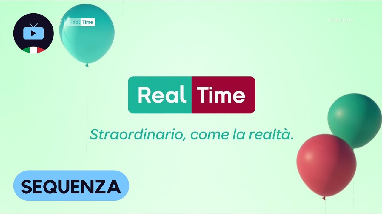 Sequenza Real Time HD | 13 Novembre 2021