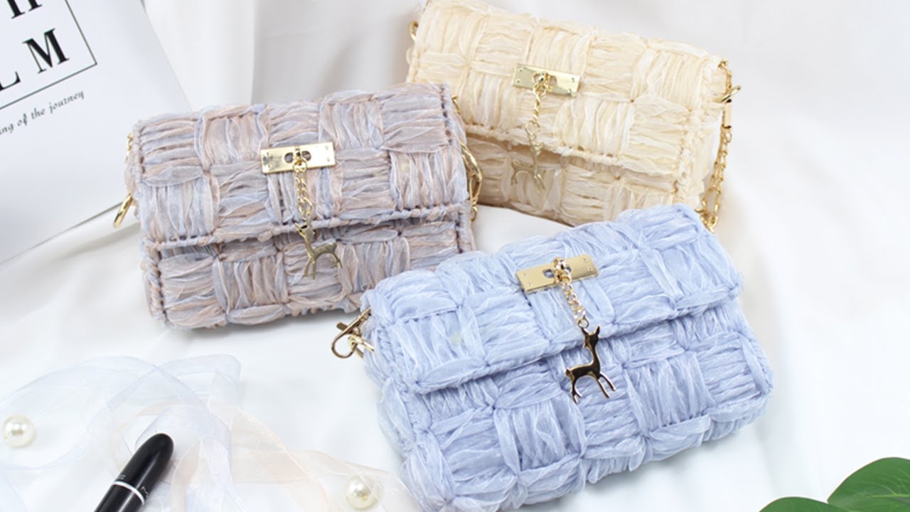 How to Organza Ribbon Bag | DIY Bag Tutorial 2021