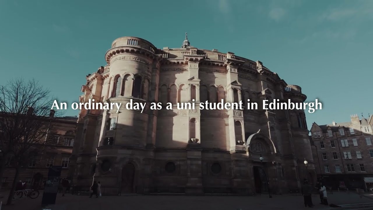 My ordinary day as a uni student in Edinburgh 🏴󠁧󠁢󠁳󠁣󠁴󠁿