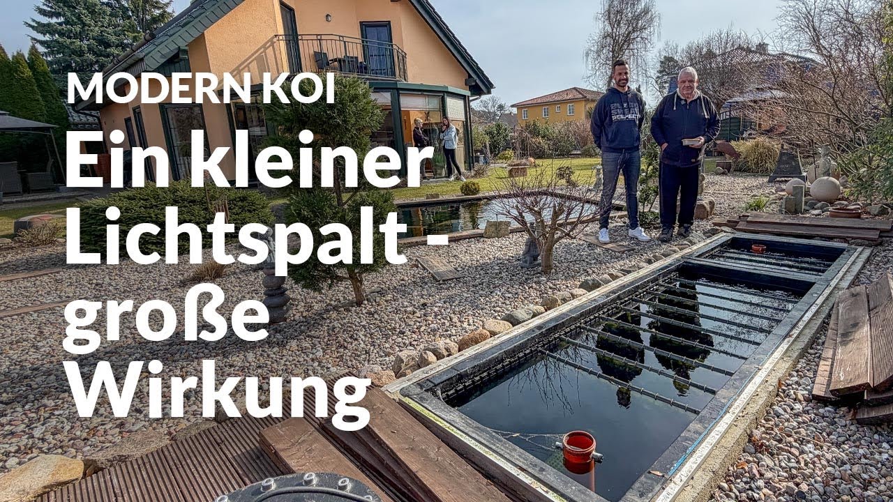 Mit Koi Zossen: Bernds Bürstenfilter | Modern Koi Blog #7999