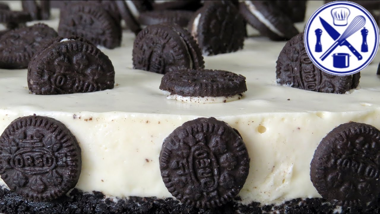 Receita de semifrio de bolachas Oreo