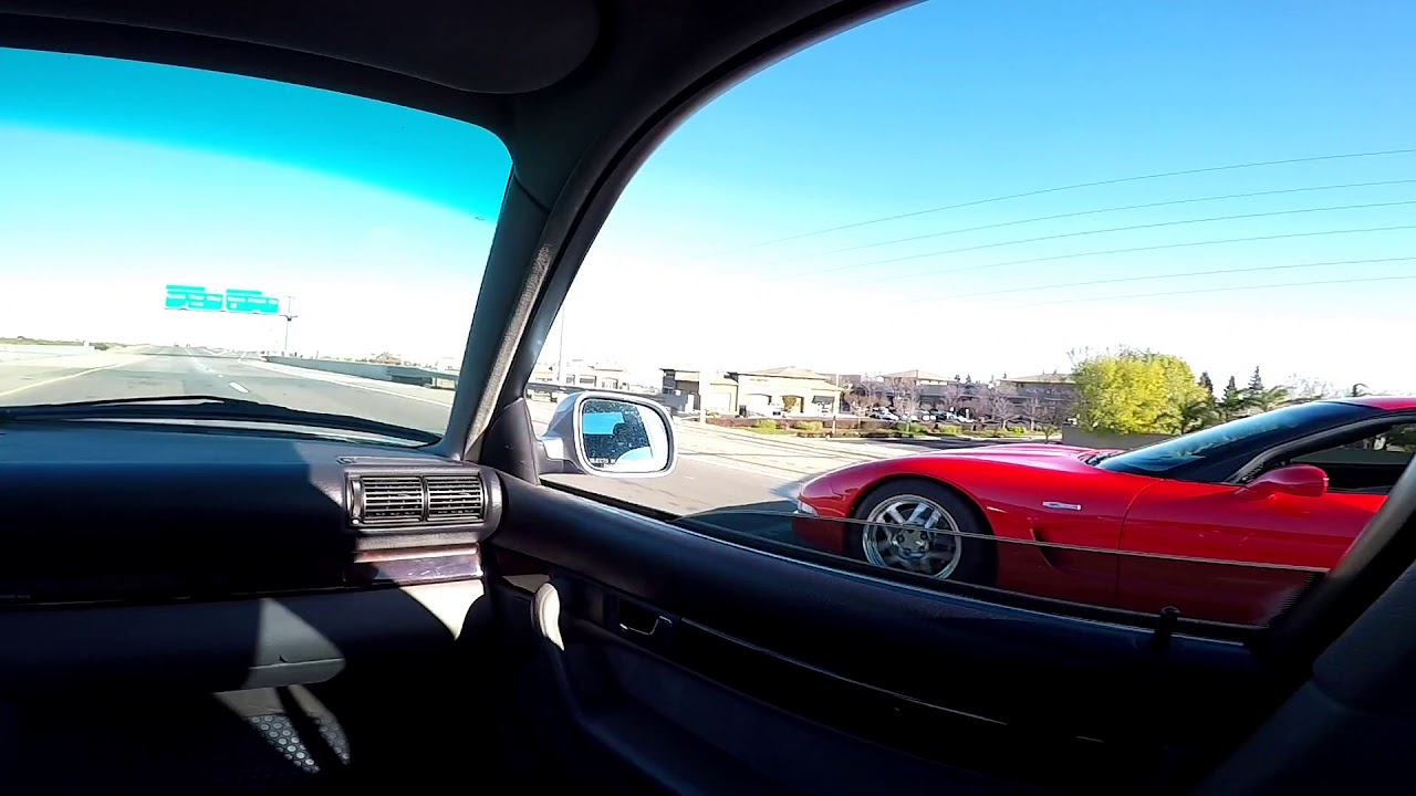 Audi C4 S6 UrS6 vs 2004 C5 Corvette Z06