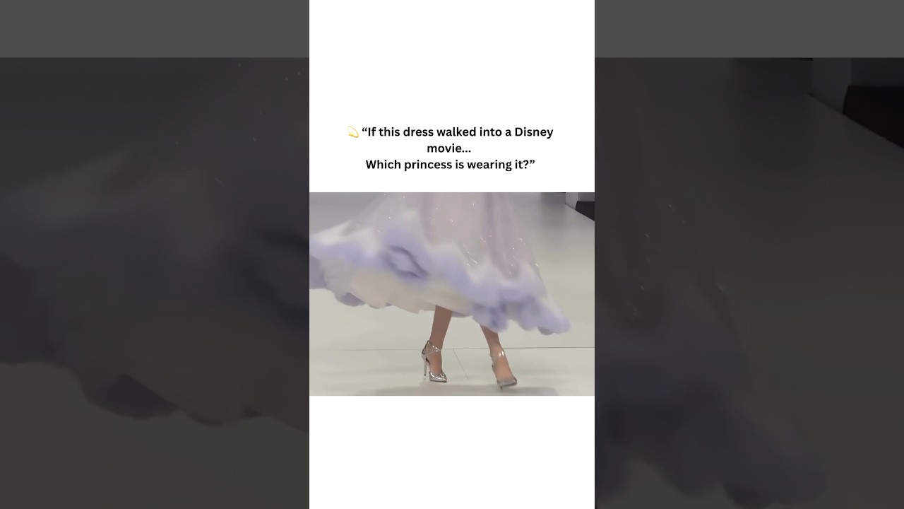 If this Jimmy Choo gown was styled for a Disney princess  who would wear it best? 👑