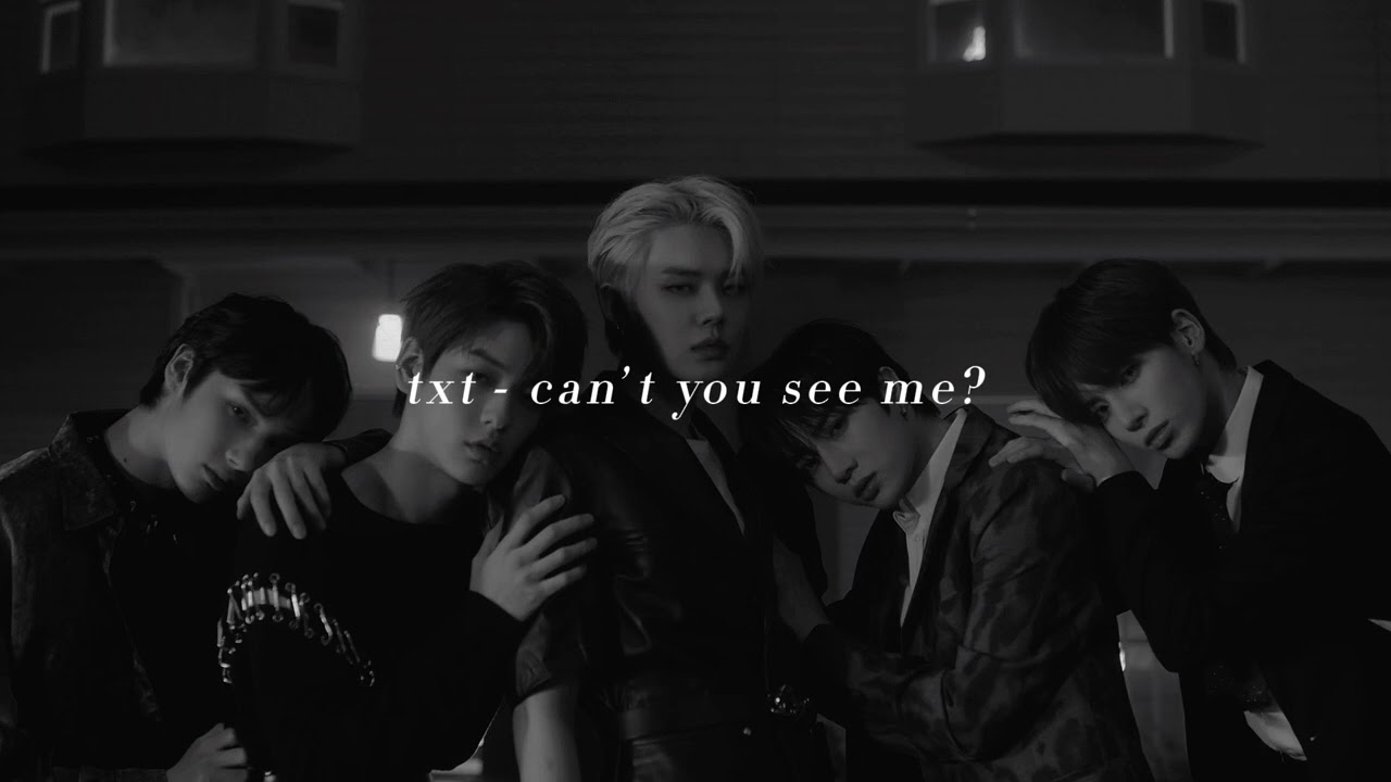 txt - can’t you see me? (slowed + reverb) ✧.*
