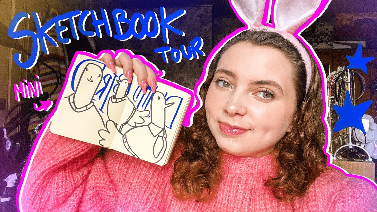 Je vous montre mon mini sketchbook ! [Sketchbook Tour Mini #2] (FR)