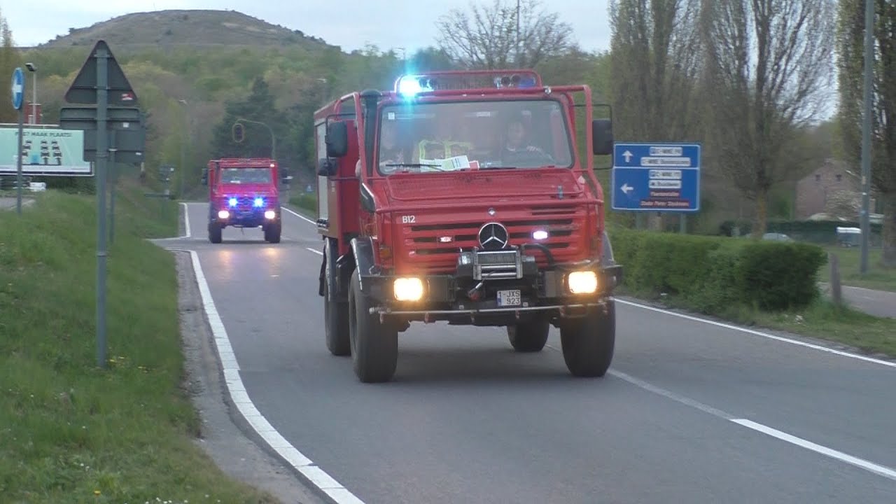 [Unimog's] Brandweer Genk & Lanaken met spoed naar verschillende meldingen