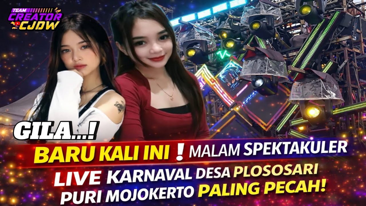 🔴 BARU KALI INI ‼️ LIVE KARNAVAL PLOSOSARI 2026 PURI MOJOKERTO PALING DITUNGGU WARGA!