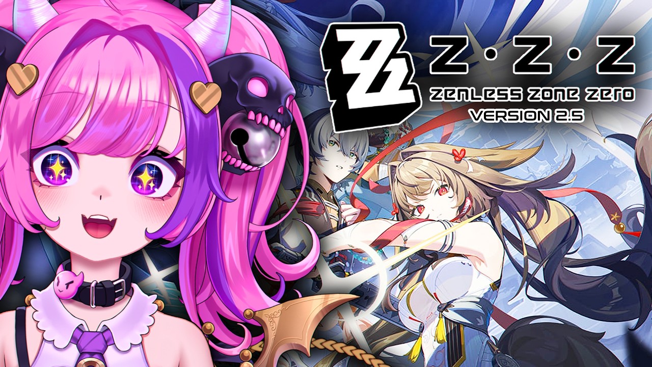 Ironmouse Plays Zenless Zone Zero Version 2.5!